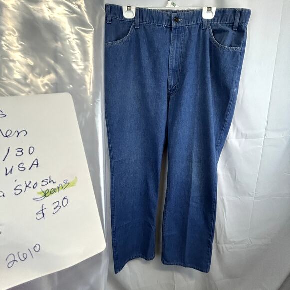 Levi's For Men 42x30 Made USA Vintage with a Skosh more room light wash - Picture 10 of 10